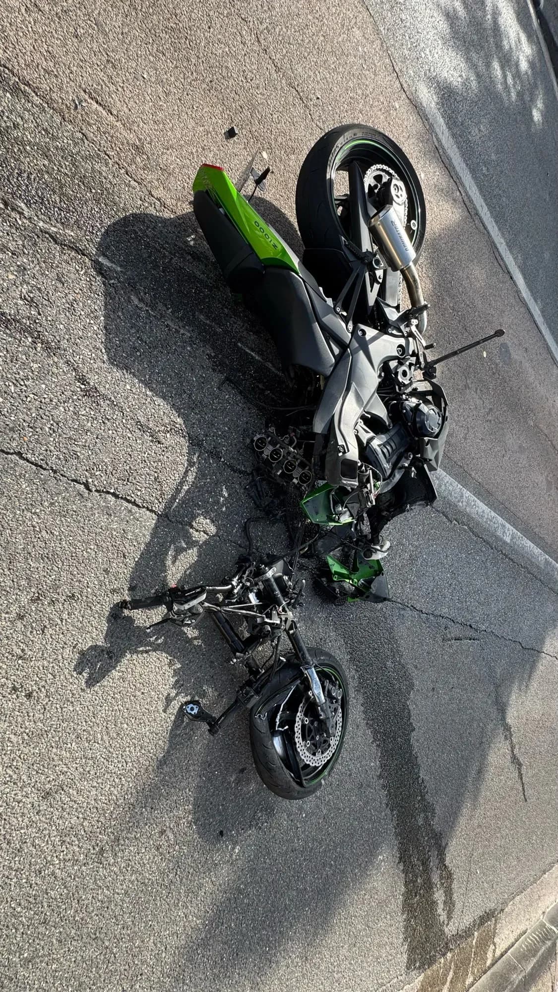 Post Bluesky du 23 octobre 2024 Kawasaki Z1000.